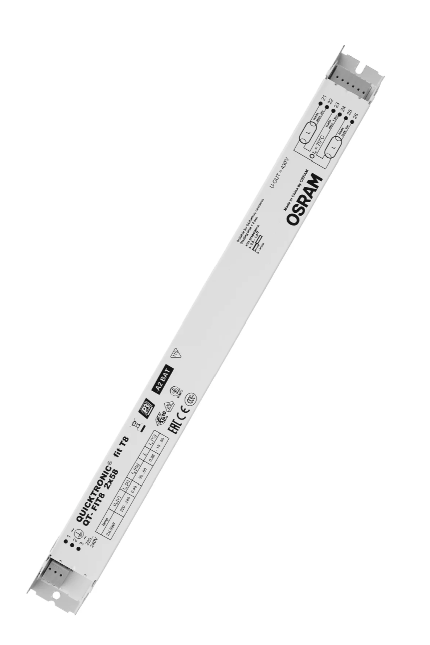 Osram QT-FIT8 2x58W Ballast