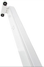2FT Double Open Channel LED Fitting Narrow Body (Box of 10)